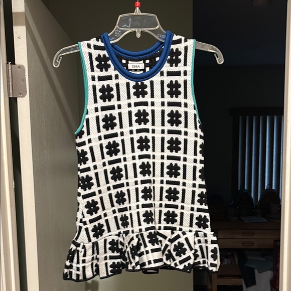 Issa London Tops - Vintage Issa of London Peplum Top EUC